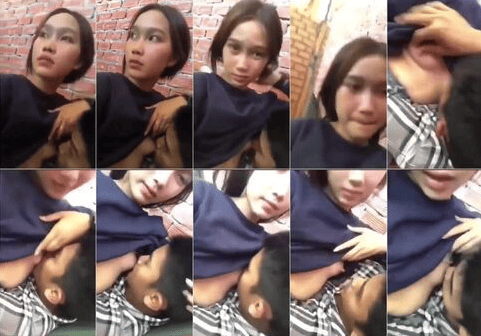 akibat pergaulan bebas gadis cantik ini di ajak pacarnya wikwik